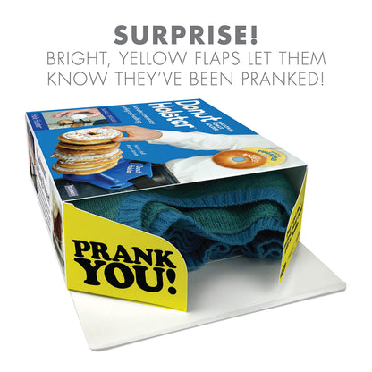 Prank-O Donut Holster – Funniest Prank Gift Box | Hilarious Empty Gag Gift for White Elephant & Christmas 2026 | Funny Gift Box for Coworkers, Friends & Men Who Have Everything, As Seen on Shark Tank