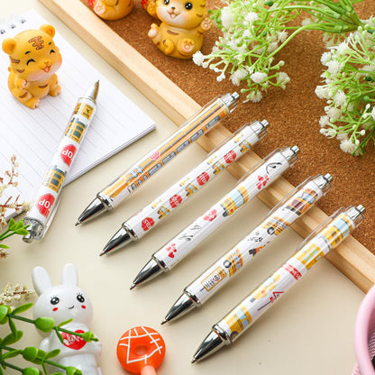 24 Pcs End of Year School Bus Driver Appreciation Gifts Pens Bulk Bus Driver Essentials Thank You Party Favors Ballpoint Pens Gift for Men Adults Birthday Retirement Accessories Party Supplies