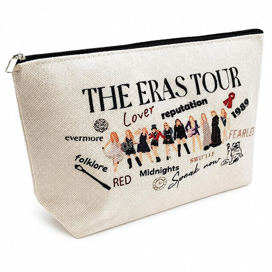 Music Lover Small Makeup Bag Gifts for Women, Singer Makeup Bags, Singer Merch Cosmetic Bag for Next Era, Gift for Women Friends Birthday Mother's Day Nurse Graduation Gift for Her Music Lovers