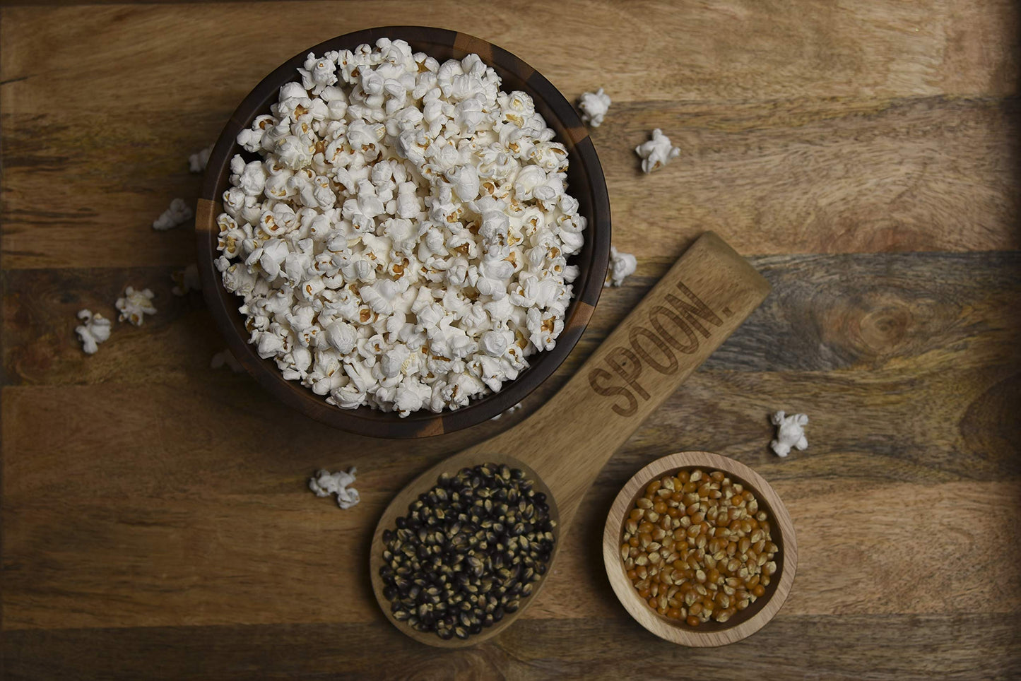 Amish Country Popcorn | Popcorn Kernel Variety Set | 4-14 oz Bottles | Baby White, Midnight Blue, Ladyfinger, Purple Popcorn Kernels | Old Fashioned, Non-GMO and Gluten Free (4-14 oz Bottles)