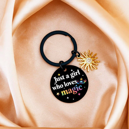 Ikacvb Witchy Gifts For Women Teen Girls Witchcraft Witch Keychain Stuff Funny Halloween Gifts For Witchcraft Lovers Women Girl Her Friends Witchy Birthday Christmas
