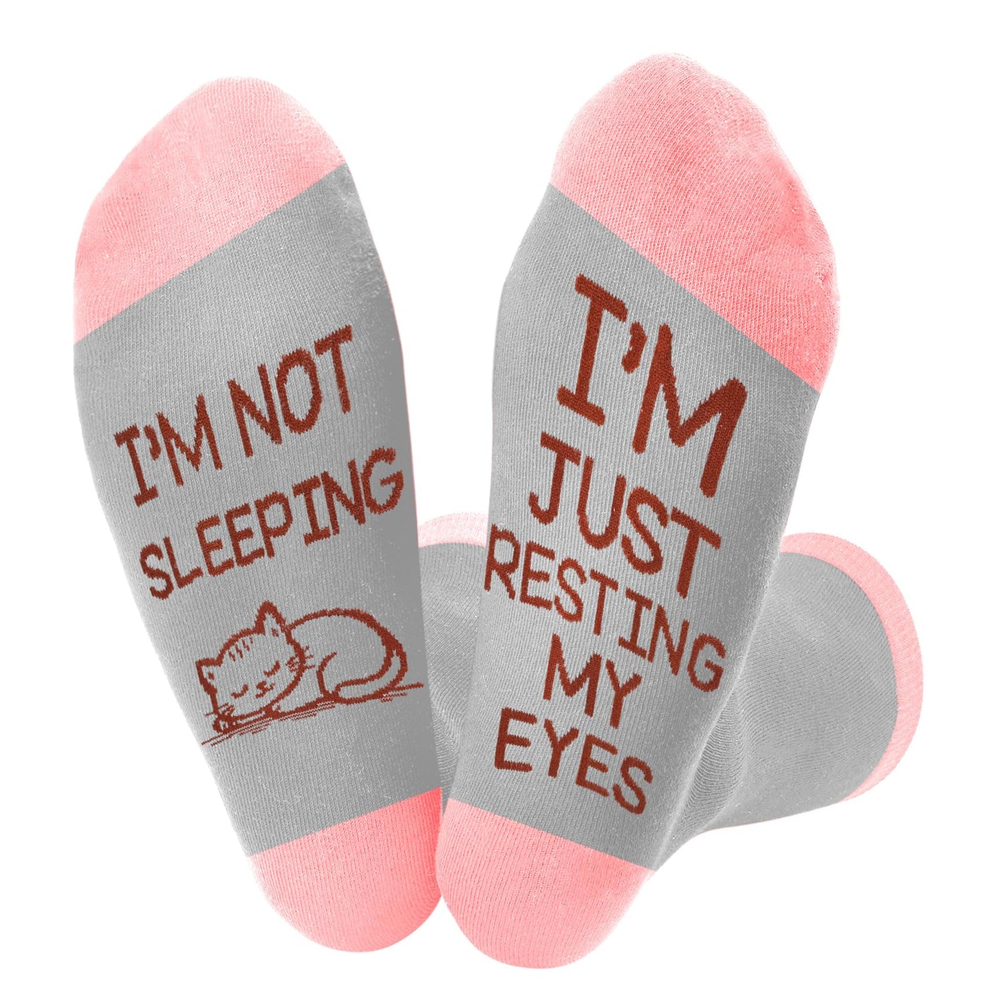 Funny Gifts for Men Women, Fathers Mothers Day Humor Novelty Crew Sock Birthday Present for Couple Friend