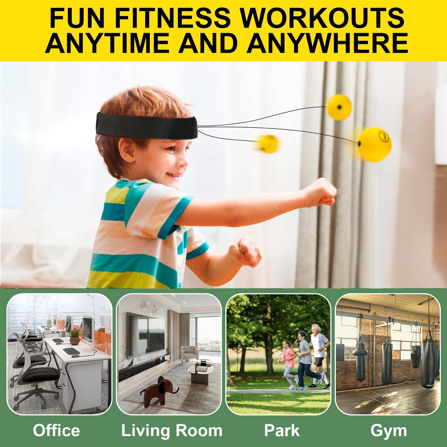Funny Gift Ideas for Kids & Teen Boys - Unique Graduation & Birthday Gifts for Him, Boxing Game Hand-Eye & Foot Coordination Sport Training, Cool Party Favor & Summer Activity Gift for Children