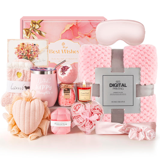 Mothers Day Gifts for Women,Mothers Day Gifts Baskets for Mom, Happy Birthday Gift Ideas Basket
