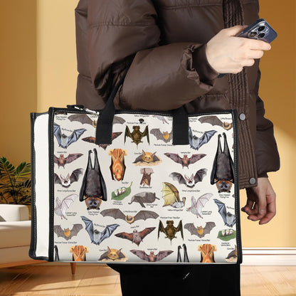 G2TUP Bat Tote Bag - Bat Lover Night Shopping Bag Themed Gifts