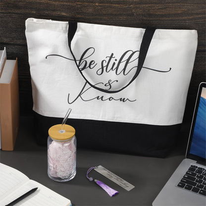Hosuly 3 Pcs Mothers Day Christian Gifts for Women Set, Bible Verse Tote Bag, 16 oz Religious Glass Cup with Bookmark, Inspirational Faith Based Gift for Mom Sister Friend Birthday Church Gift
