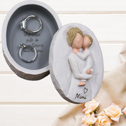 Mimi Gifts for Grandma, Gifts for Mimi for Birthday, Mother’s Day and Christmas, Sculpted Hand-Painted Keepsake Box