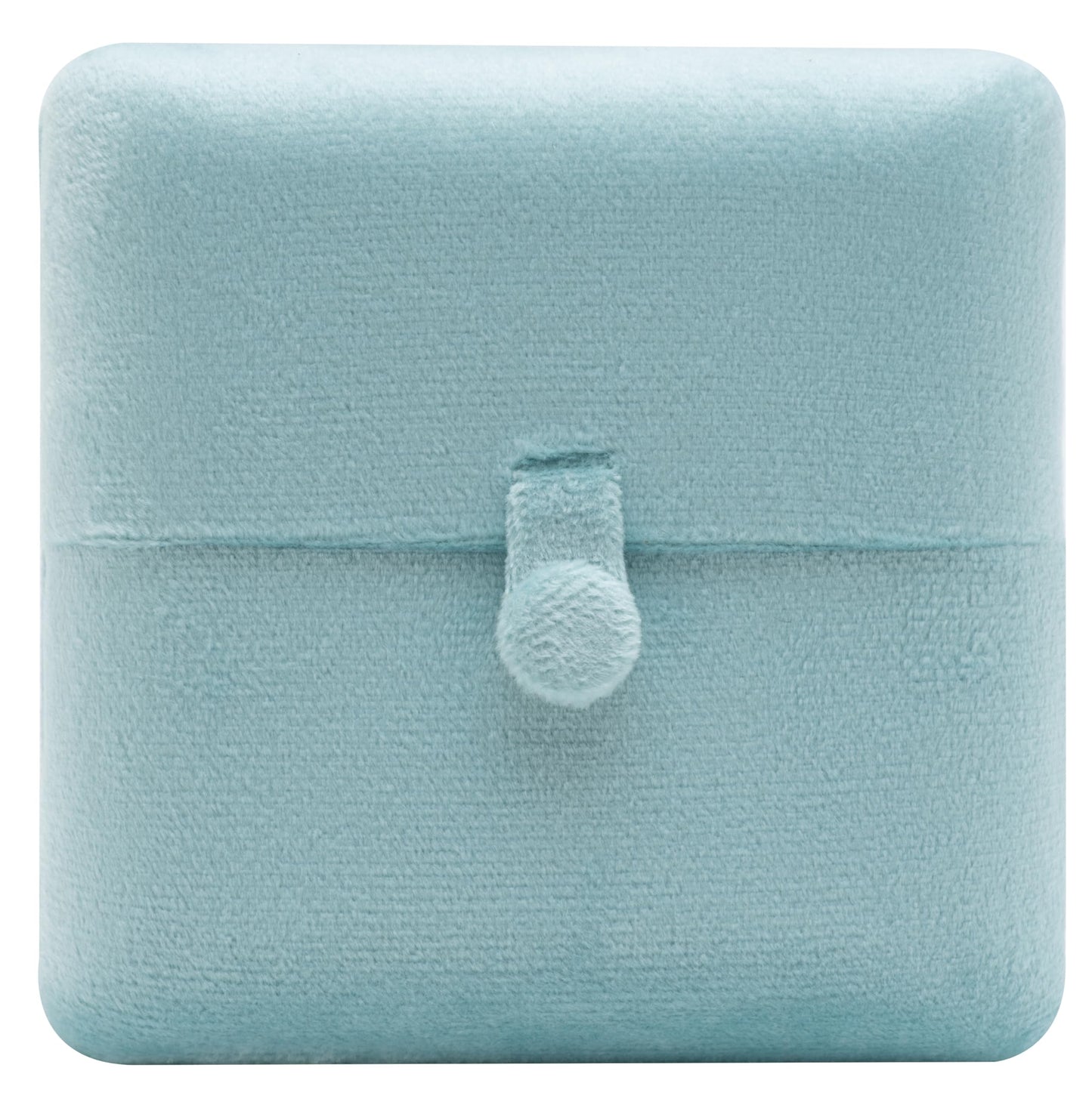 Velvet Necklace Pendant Gift Box Jewelry Display Storage Case (Sage Green)