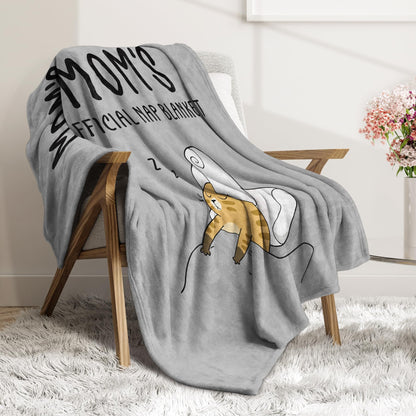 SteadStyle Mothers Day Mom Gifts from Daughter Son, Mom Birthday Gifts Blanket, Mother Presents for Christmas, Valentine's Day, Mothers Day, Fluffy Blanket for Mommy, 60'' x 50'' (Grey)