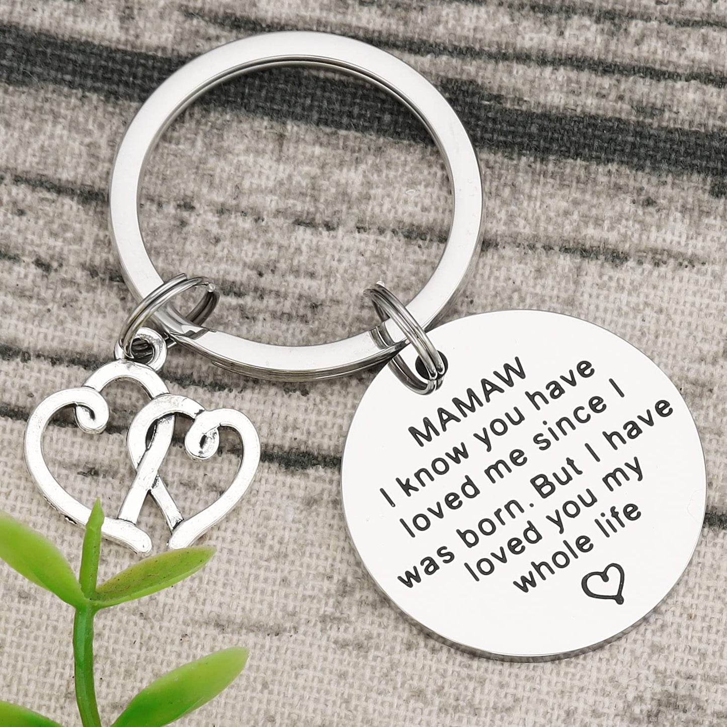 Mamaw Gifts Keychain for Women - Best Mamaw Ever Key Chains Gift