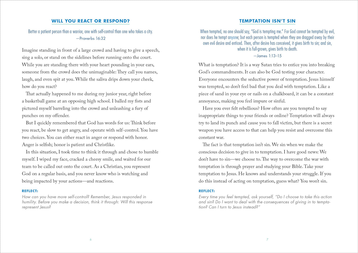 Walk in Faith: 5-Minute Devotions for Teen Guys