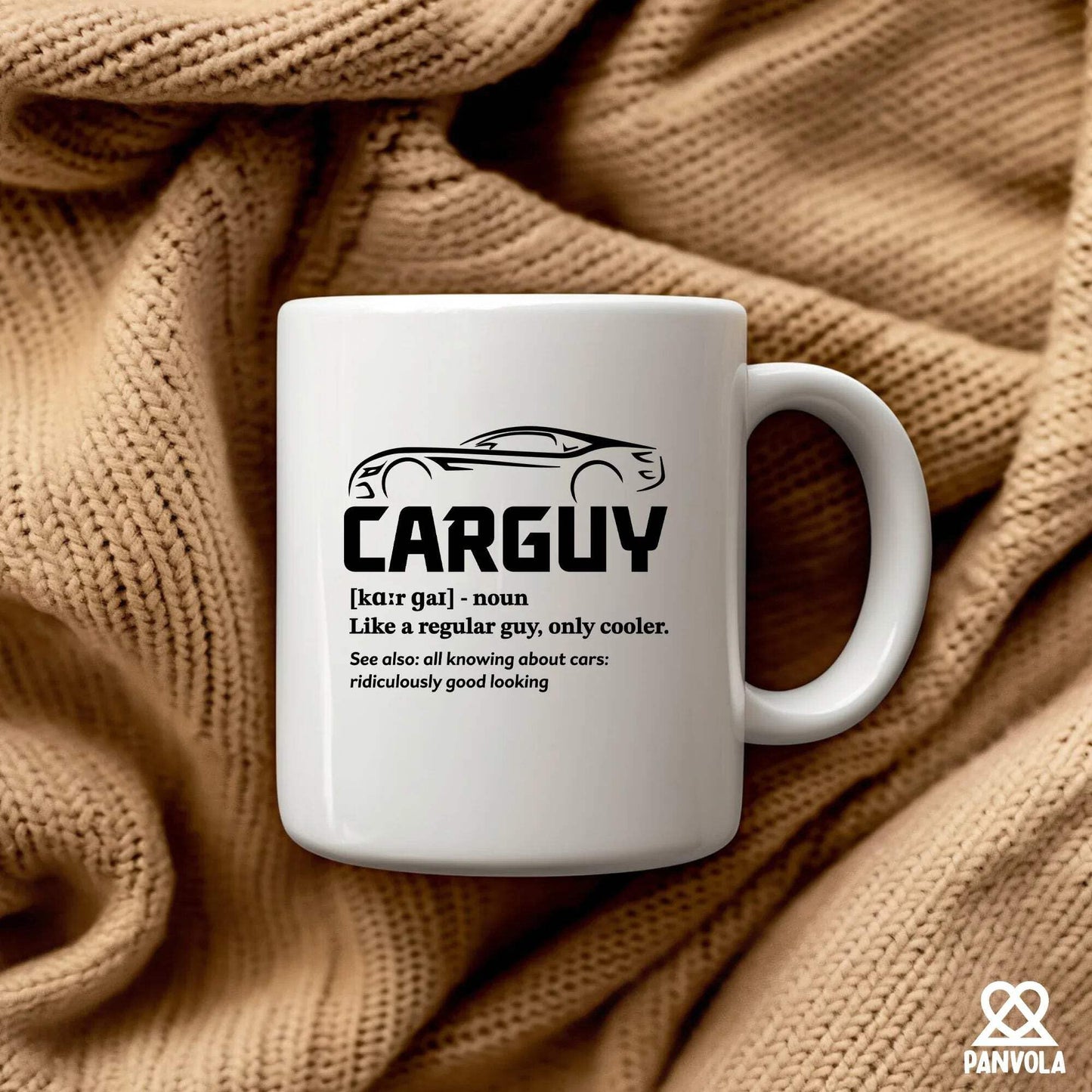 Car Guy Definition Mug Car Lover Gifts For Men Husband Boyfriend Dad Brother Uncle From Wife Girlfriend Mom Car Mechanic Racer Coffee Ceramic Mug 11 oz White
