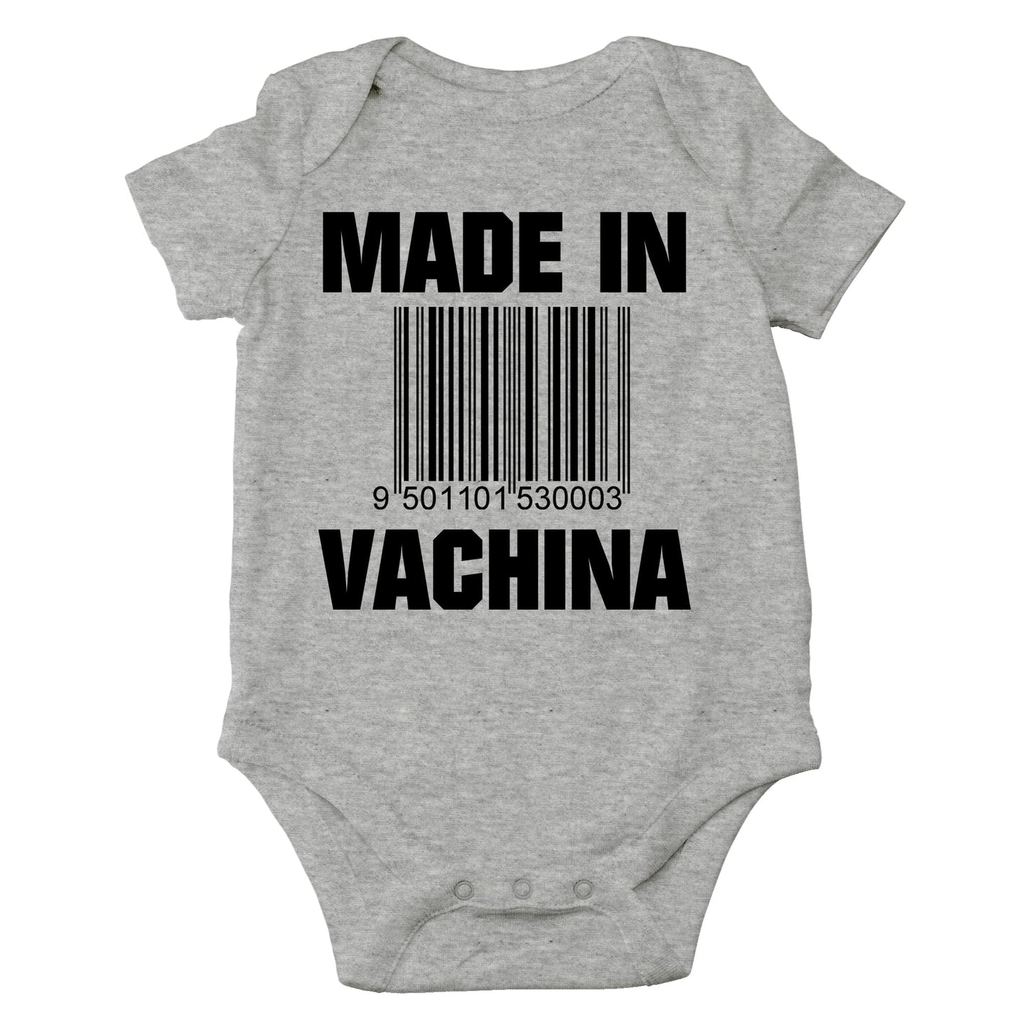 AW Fashions Made in VaChina Baby Bodysuit Funny Cute Baby Girl Clothing or Boy Outfit Infant Romper