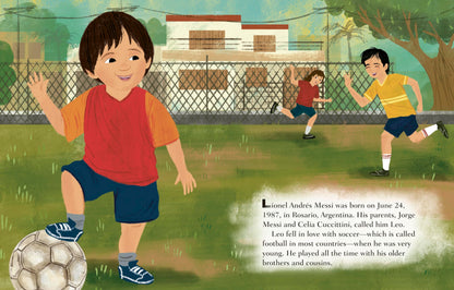 Lionel Messi A Little Golden Book Biography