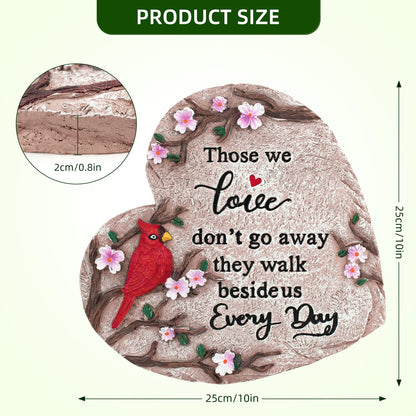 Sympathy Gifts for Loss of Loved One, Memorial Garden Stones in Memory of Loved One Gifts, Condolence Bereavement Gift for Garden, Outside, or Home Decor (10 inch)
