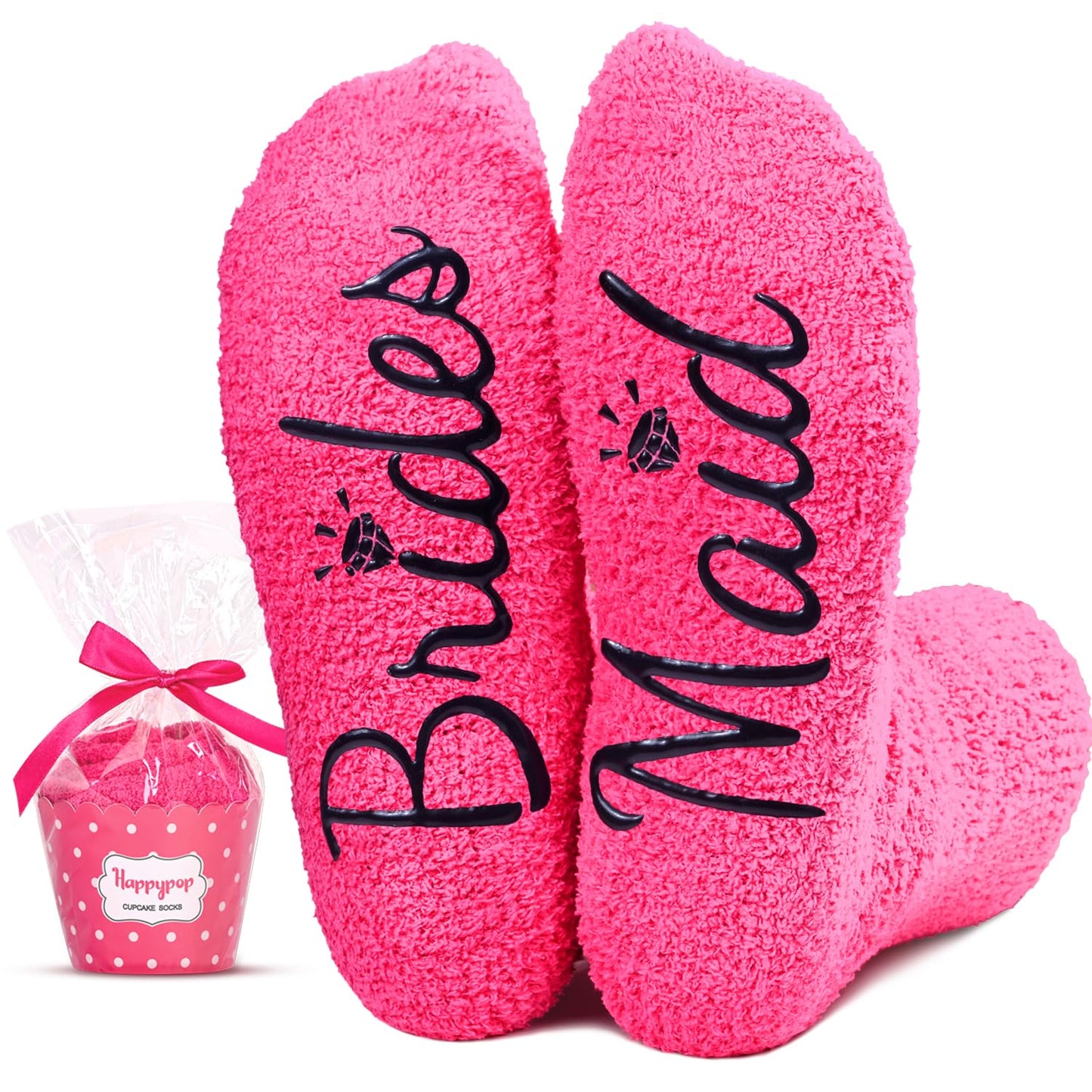 HAPPYPOP Wedding Socks Gifts - Bride, Bridesmaid, Mother of Groom & Bride