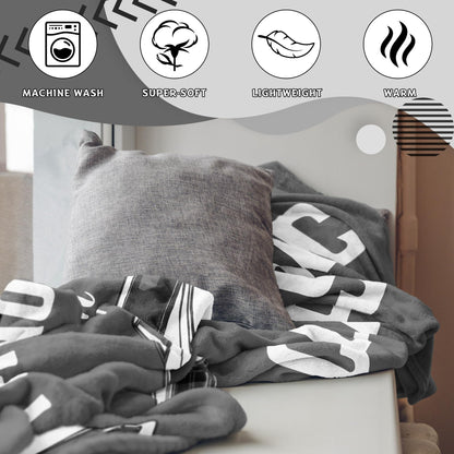 Dad Gifts, Blanket Gifts for Men, Birthday Gifts for Dad & Grandpa, Funny Gag Gift for Him, Cool Unique Gifts for Men Who Have Everything, Great Over The Hill Gift Idea Throw Blanket 50"x60"
