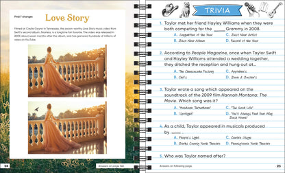 Brain Games - Puzzles and Quizzes - Taylor Swift: The Ultimate Swiftie Activity Book | Picture Puzzles, Trivia, Crossword, Word Search & More | Unauthorized & Unofficial