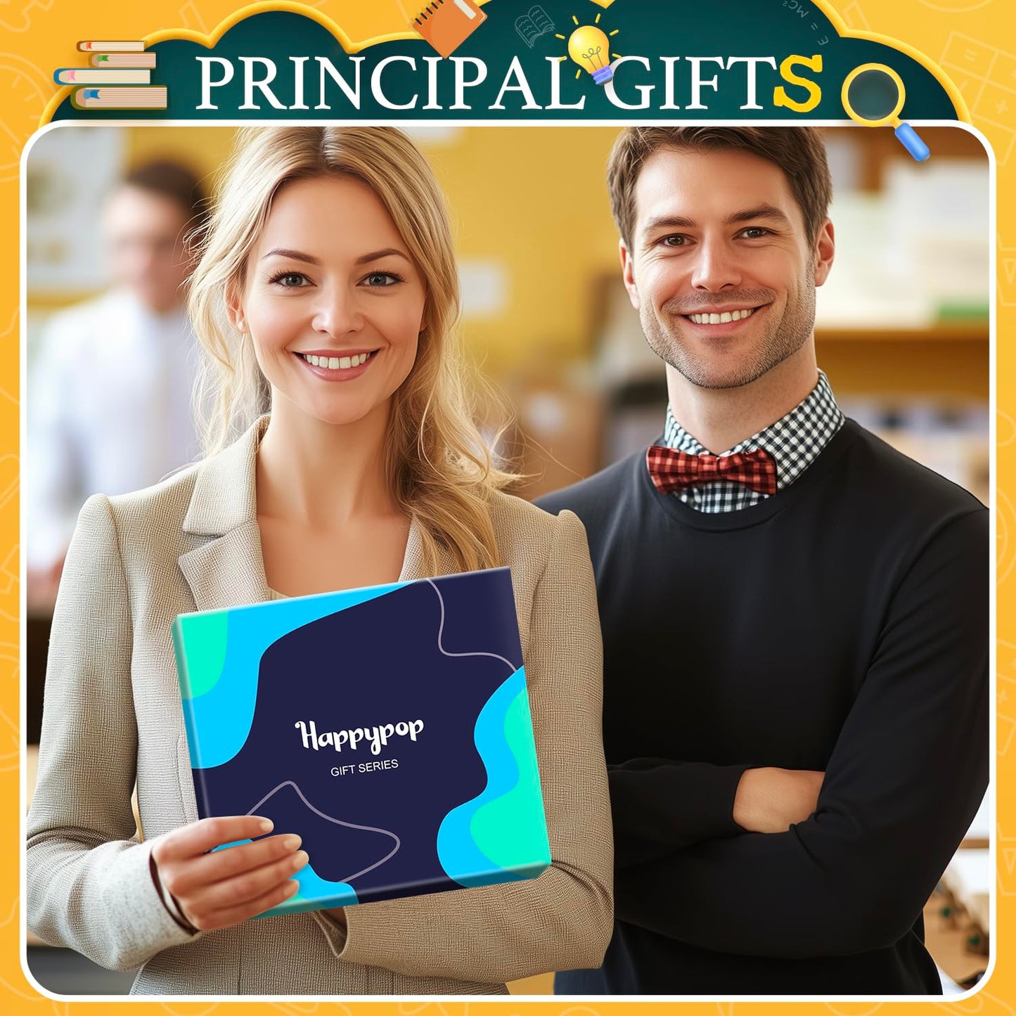 HAPPYPOP Principal Teacher Appreciation Gifts Ideas - Vice Assistant Principal Teacher Socks