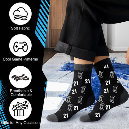 21st Birthday Gifts for Him, Funny Gift for 21 Year Old Male with 20 Oz Tumbler Card Keychain Bracelets Wallet, Cool Happy 21st Birthday Decorations for Teenage Son Nephew Boyfriend Grandson Brother