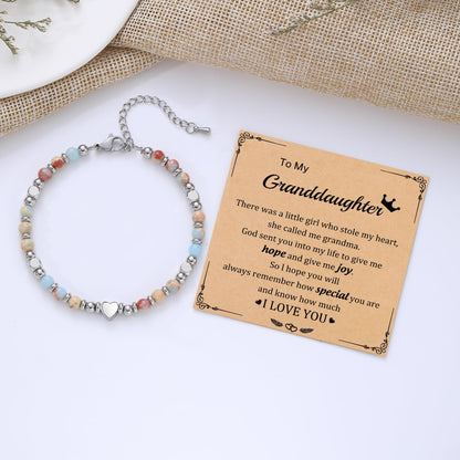Mothers Day Gifts for Daughter Mom Bracelet, Graduation Gift for Her Granddaughter Gifts from Grandma Bonus Mom Bracelet Jewelry Birthday Gift Sister Easter Stocking Stuffers for Teens Women