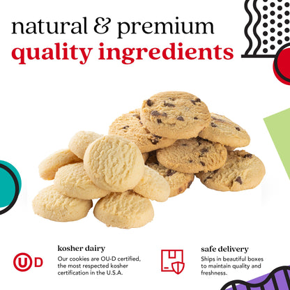 David's Cookies Happy Birthday Gift Sampler Tin – Crunchy Gourmet Cookies – Bakery Snack Gift for Birthdays, Celebrations and Special Occasions – Shortbread Cookies