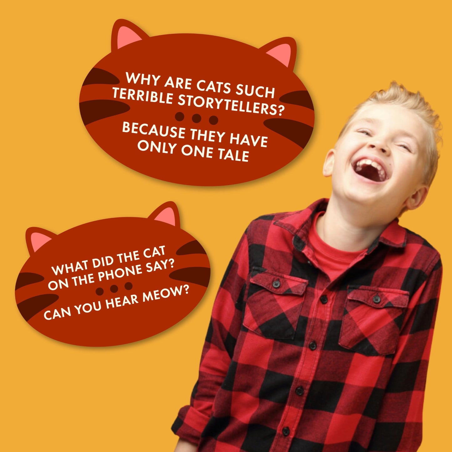 Ridley’s 100 Paw-Some Cat Joke Cards – Includes 100 Jokes for Kids and Adults, Funny Jokes for Family-Friendly Fun, Makes a Great Gift Idea