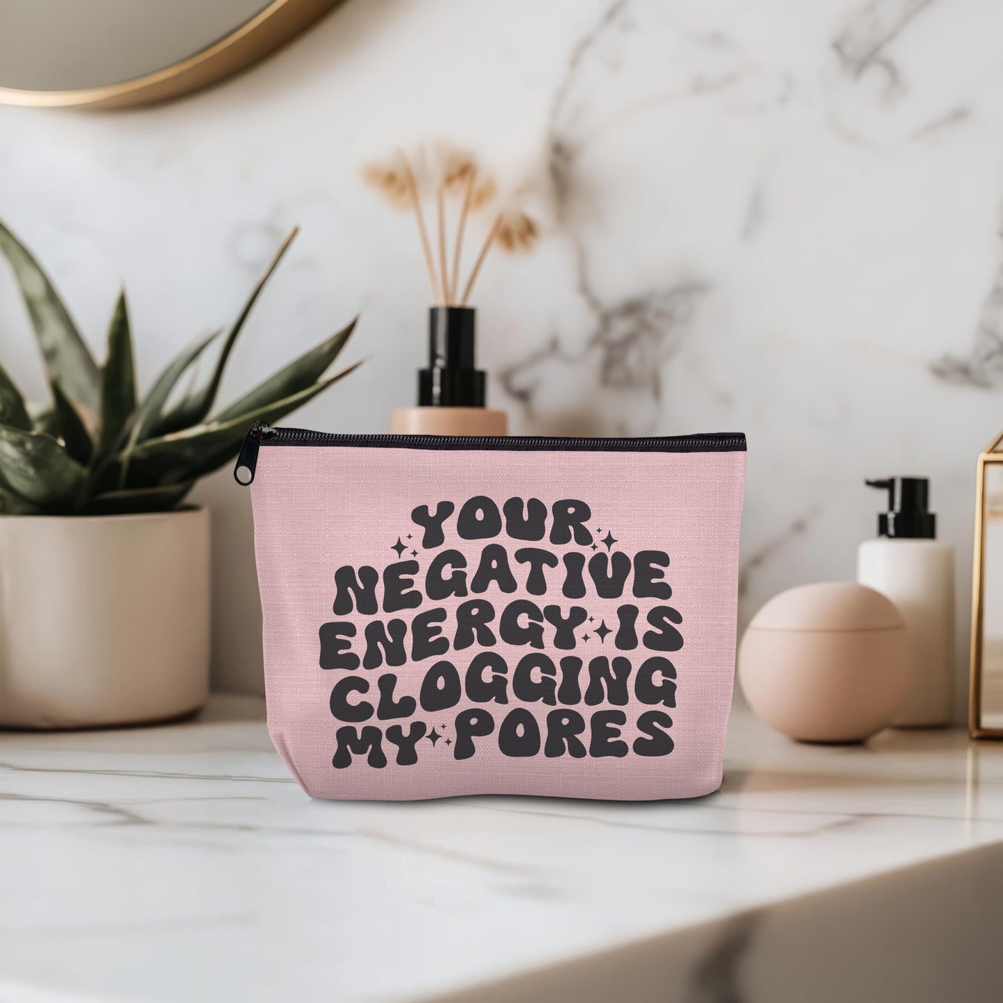 Esthetician Gifts for Women — Skin Care Skin Beauty Therapist Esthetician Makeup Bag Cosmetic Bag Makeup Zipper Pouch