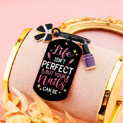 Ibiwe Nail Tech Gifts For Women Beauty Gifts For Manicurist Nail Polish Lovers Nails Technician Artist Salon Gift For Girls Hustlers Salon Owner Boss Beautician Instructor Cosmetology Jewelry