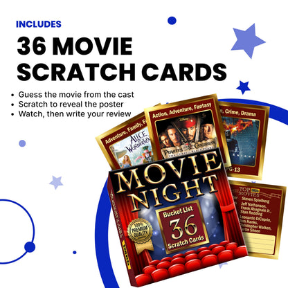 Movie Night Basket Gift Set – with Candy Variety Pack, Movie Trays, Movie Snacks & Popcorn Set – Gift Baskets For Families by Cheshire Gifts