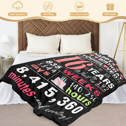 Sweet 16 Gifts for Girls - 16th Birthday Gifts for Girls - 16 Year Old Girl Gift - 16th Birthday Decorations for Girl - Sixteen Bday Gift for Daughter Granddaughter Niece Sister Ideas Blanket 50"x60"