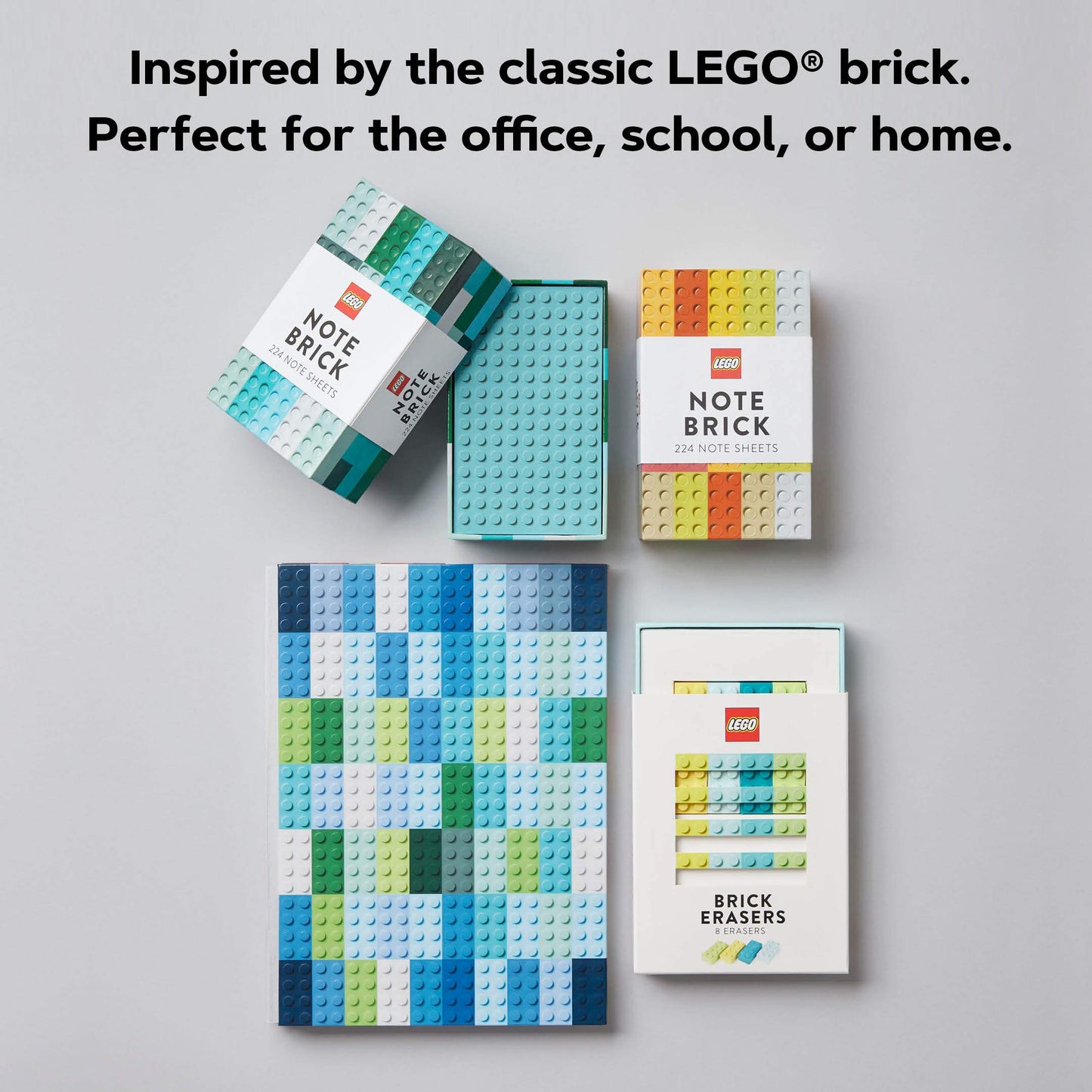 LEGO® Note Brick (Blue-Green) (LEGO x Chronicle Books)