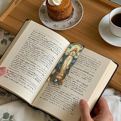 Catholic Stained Glass Bookmarks Set, 20 Transparent PVC Religious Bookmarks Featuring Saints and Virgin Mary Designs, Catholic Gifts for Women Men School and Office Supplies