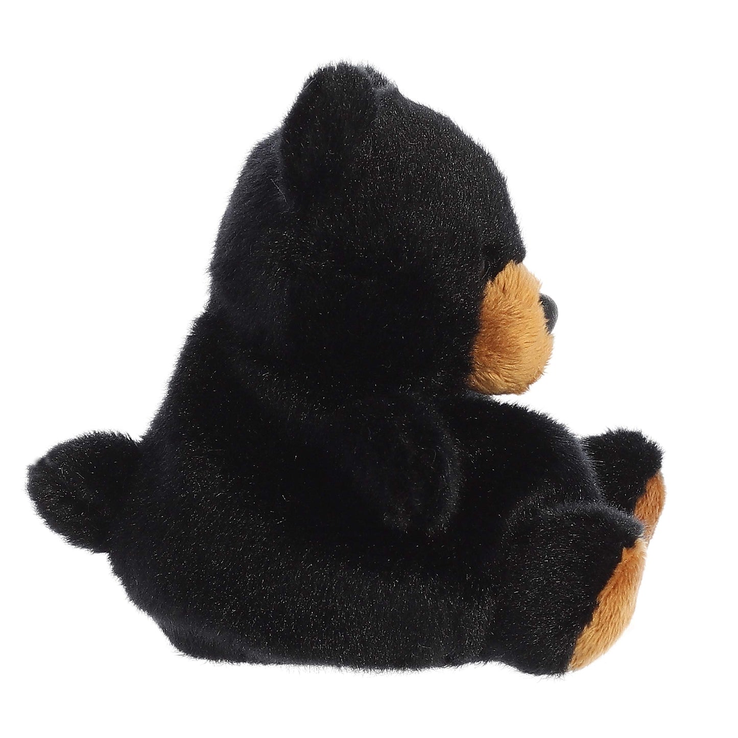 Aurora® Adorable Palm Pals™ Sleepy Bear™ Stuffed Animal - Fun Collectible Plush for Kids and Adult Collectors - Perfect for Decorating Rooms and Birthday Gifts - Black 4.5 Inches