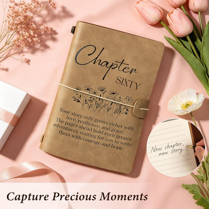 Giftota 60th Birthday Gifts for Women, 60 Year Old Birthday Gifts for Women Next Chapter Gifts for 60 Year Old Woman Gifts for 60th Birthday Woman Next Chapter 60th Birthday Gift Ideas