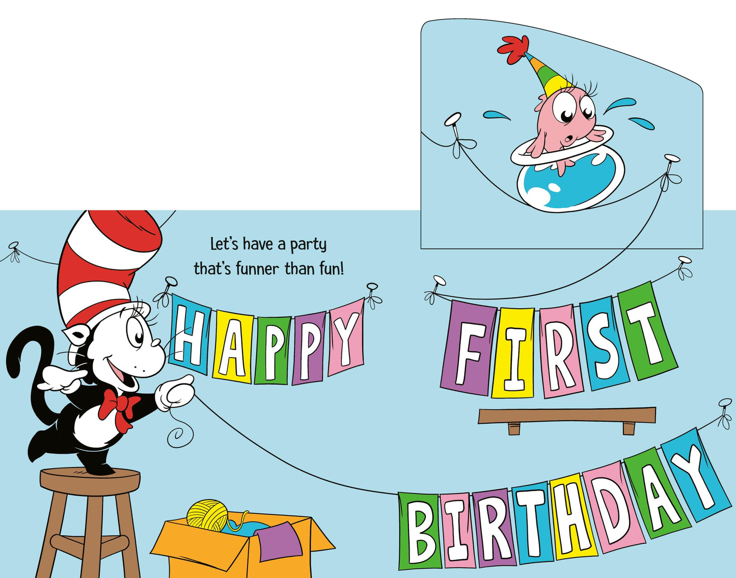 Happy First Birthday! With Dr. Seuss Babies: An Interactive Lift-the-Flap Board Book with a Mirror (Dr. Seuss Babies Board Books)