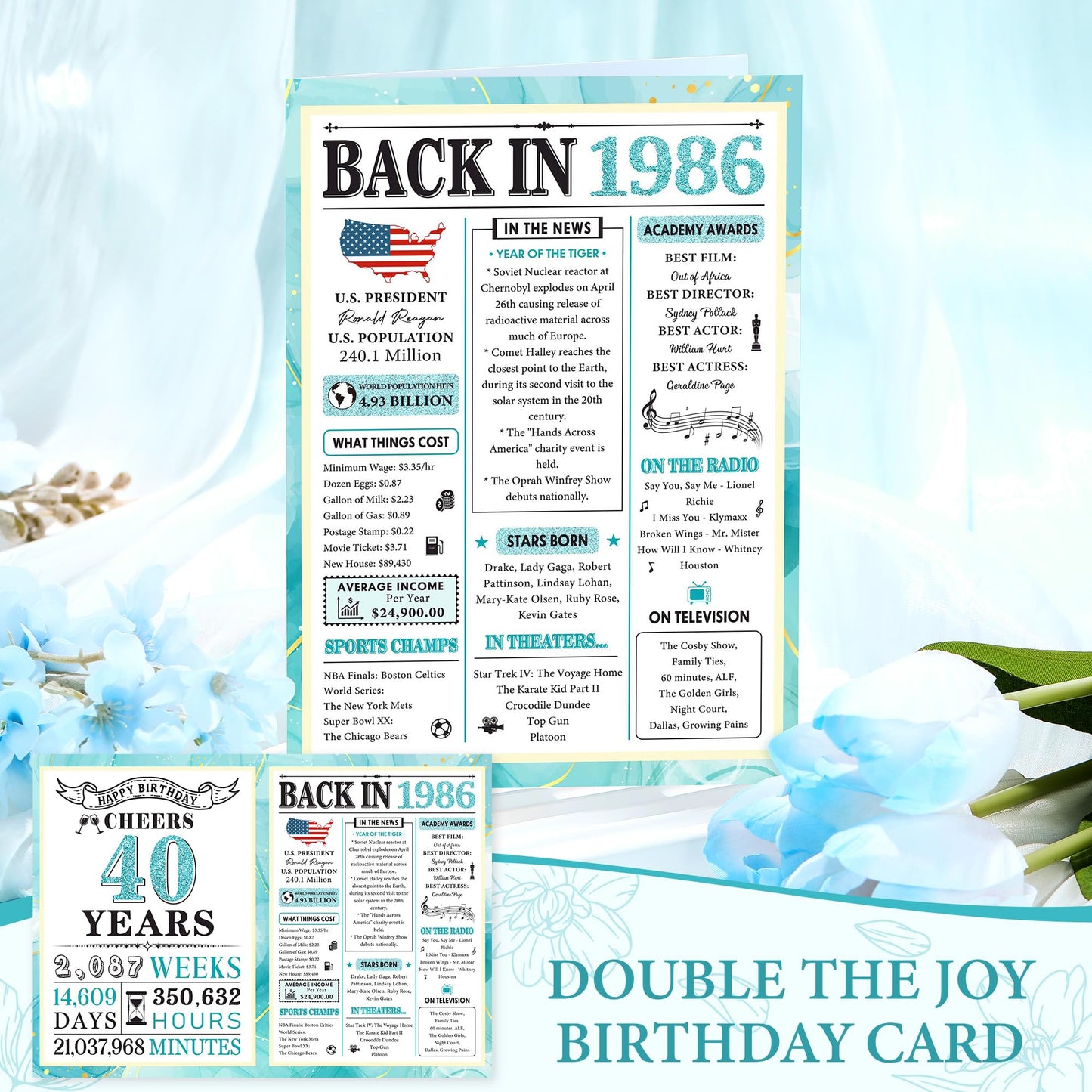 40th Birthday Gifts Women 40 Year Old Birthday Gifts dor Women Happy 40th Bday Gift for Her 40 and Fabulous Gift Ideas for Woman 40s Forty and Fabulous Decorations Set with Tumbler Tote Bag Socks