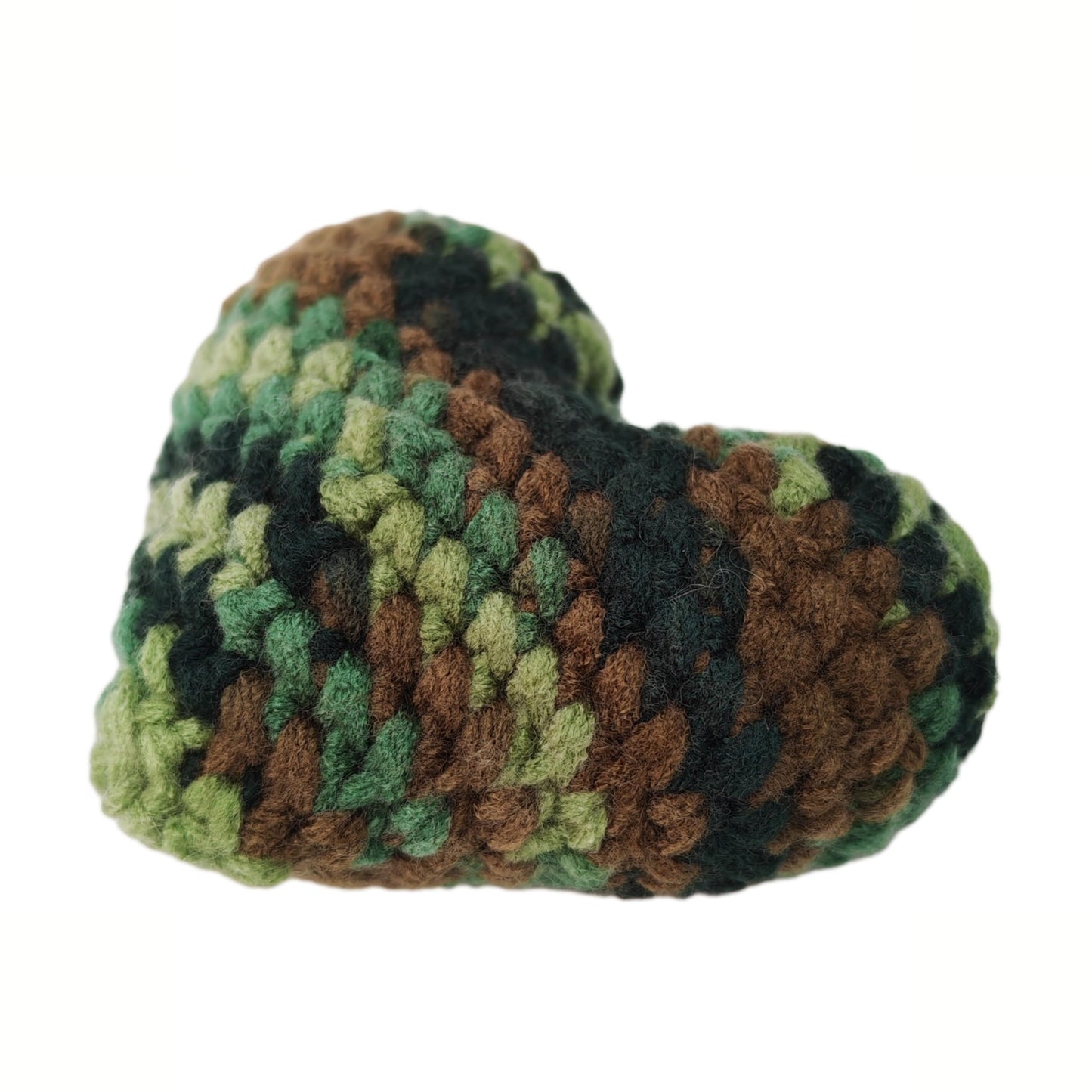 Acecare Crochet Heart Pocket Hug Deployment Gift for Navy Army, Military Long Distance Comfort Gift for Boyfriend Girlfriend Family