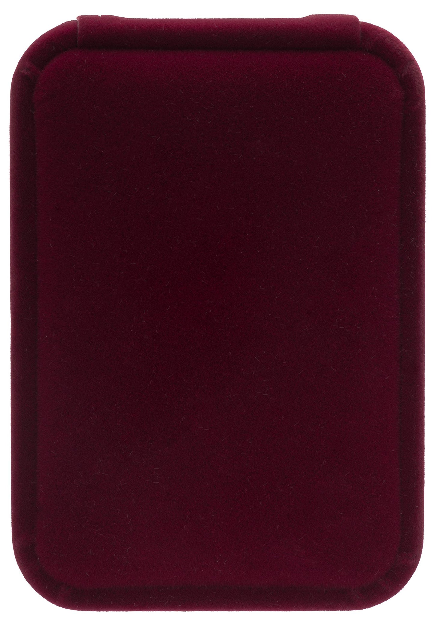 Classic Velvet Jewelry Gift Box Case for Necklace Pendant (Wine Red)