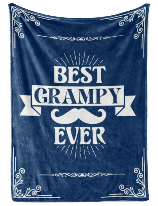 InnoBeta Grampy Gifts for Grandpa, Throw Blanket for Grandfather, Presents from Grandchildren, Grandkids for Christmas, Birthday, Father's Day (50 x 65 inches)