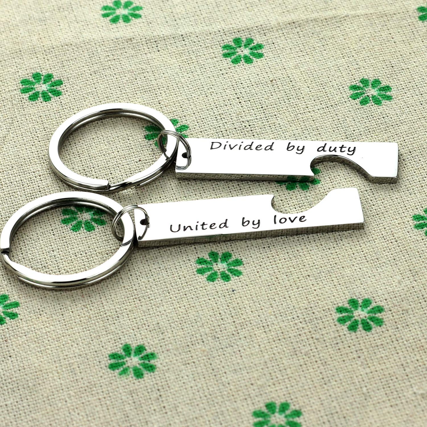 Military Going away Gifts Keychains Deployment Items Army Couple Gifts Military Keychain