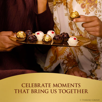 Ferrero Collection, Premium Assorted, Hazelnut, Dark Chocolate and Coconut, 48 Count Premium Treats, 6.1 oz