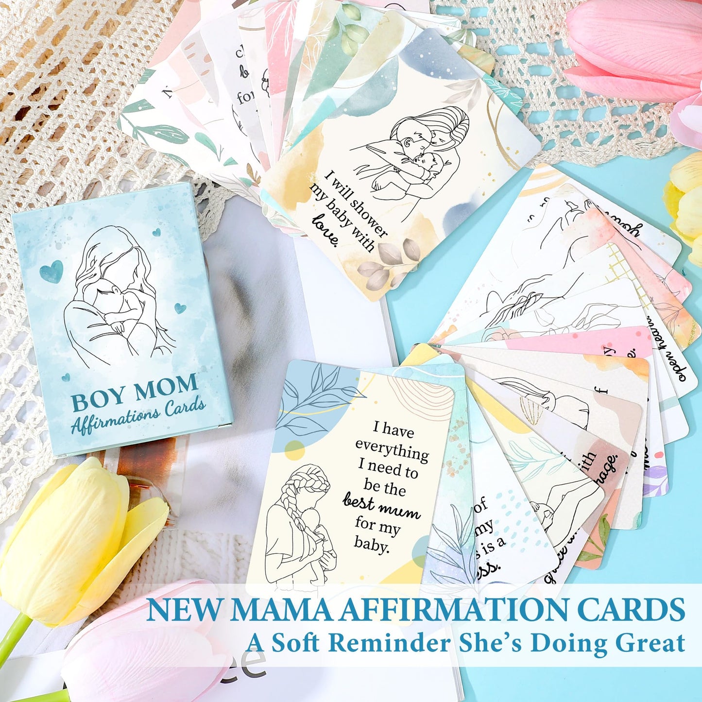 Boy Mom Gifts for New Mom Care Package New Moms Gift Basket for Boy Mama First Time Moms After Birth Essentials for Mommy To Be Postpartum Pampering Gifts for Pregnant Expecting Mama 1st Time Mother
