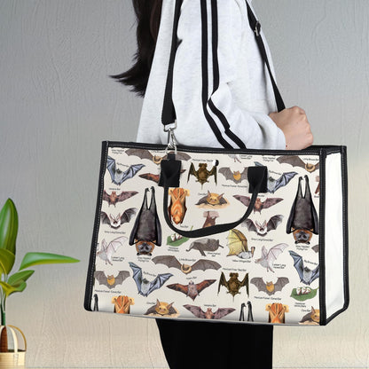G2TUP Bat Tote Bag - Bat Lover Night Shopping Bag Themed Gifts