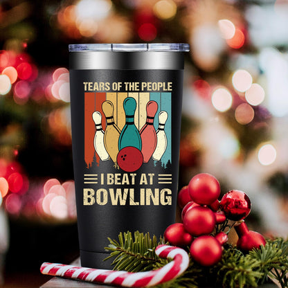 Bowling Gifts for Men, Women - Christmas Birthday Gift Ideas for Bowling Lover - Bowlings Accessories for Player Coach Dad Boyfriend - 20oz Tumbler
