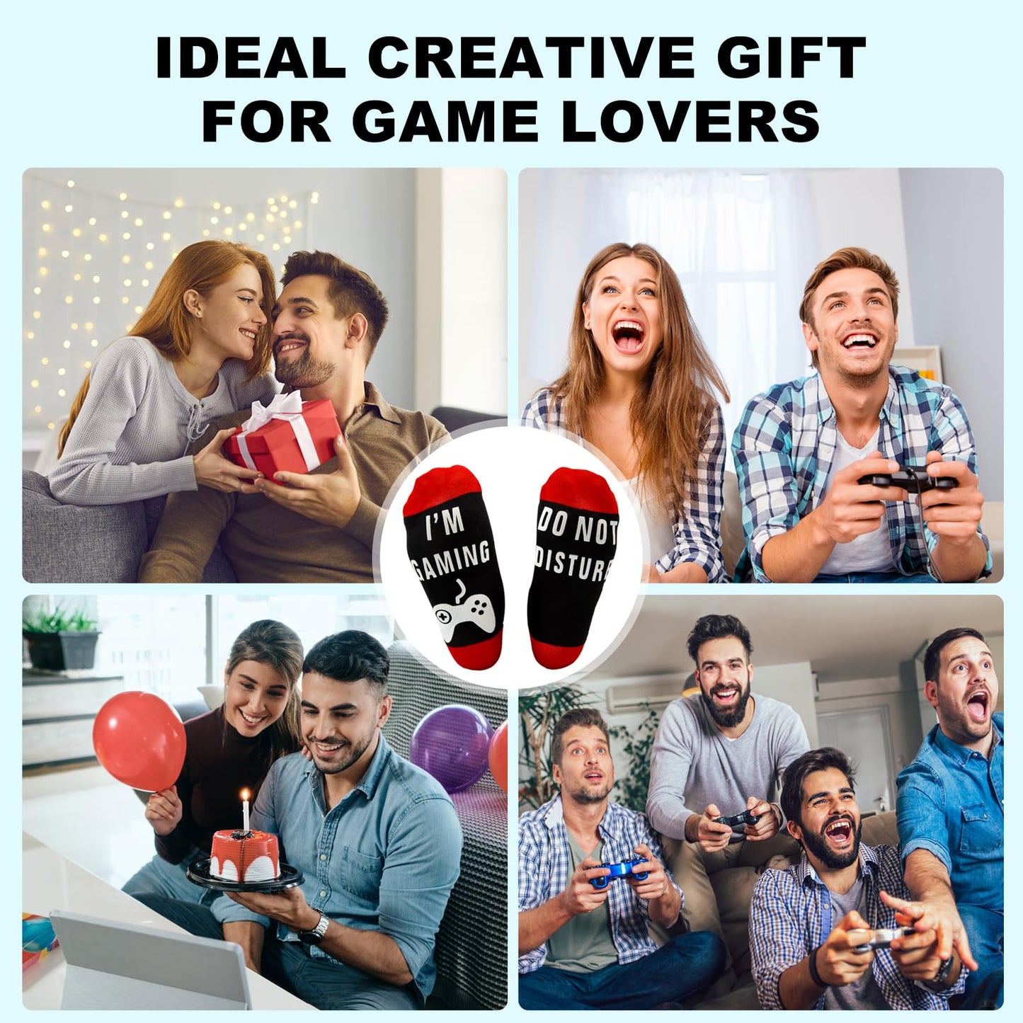 FUAOIS Fathers Day Dad Gifts for Husband, Gift for Dad Him Boyfriend Husband, Funny Socks