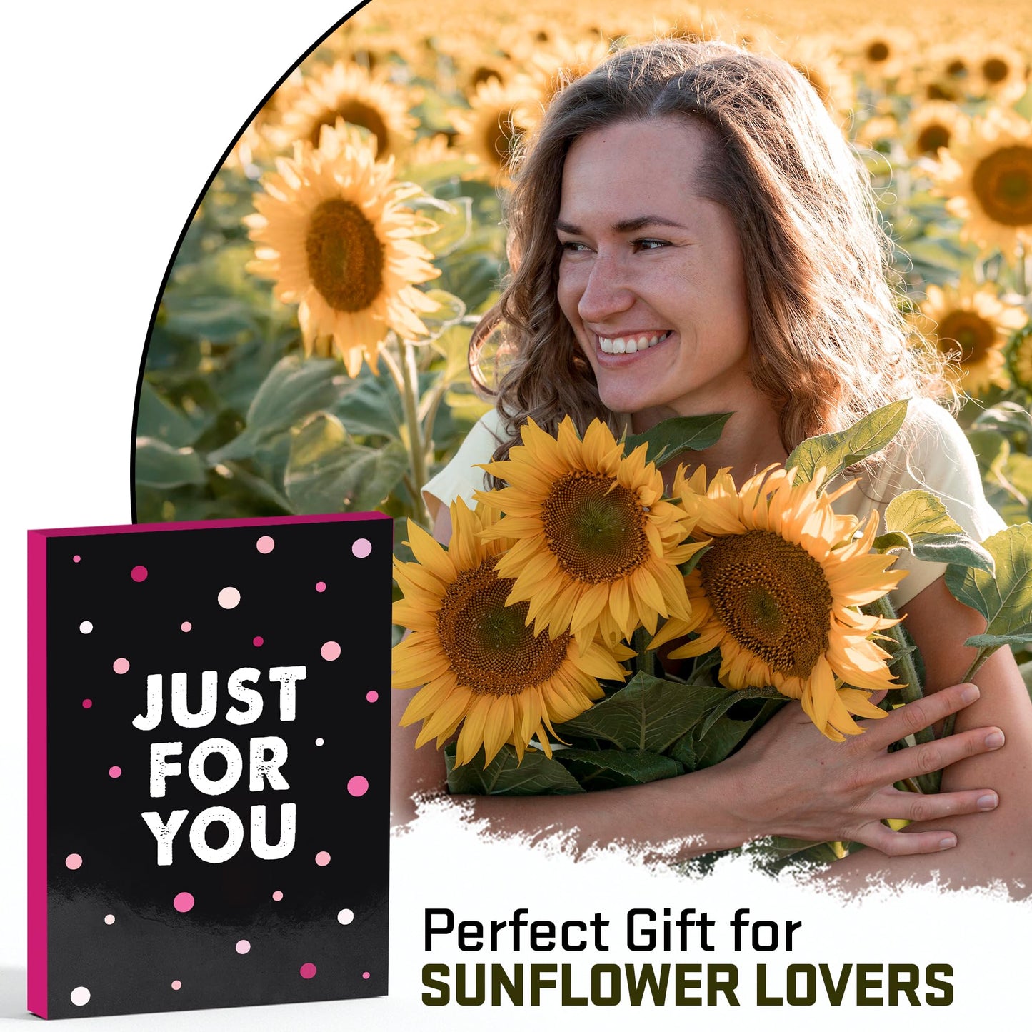 Sunflower Gifts for Women - Sunflowers Themed Socks, Ideal Gifts for sunflower Lovers, Perfect Socks for Women, Unique Stocking Stuffers, Ideal Gift For Birthday and Christmas