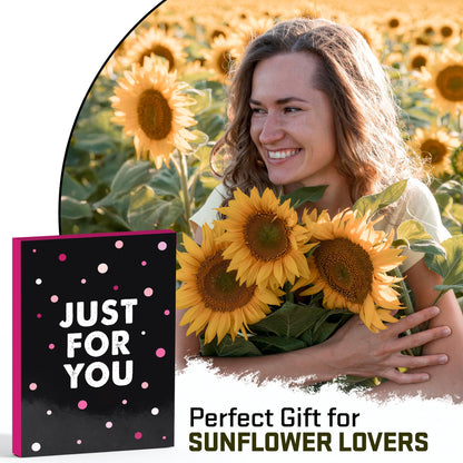 Sunflower Gifts for Women - Sunflowers Themed Socks, Ideal Gifts for sunflower Lovers, Perfect Socks for Women, Unique Stocking Stuffers, Ideal Gift For Birthday and Christmas