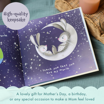 Dear Mommy Love From Me: A Heartwarming Hardcover Gift Book for Moms - Perfect Mother’s Day Gift from Daughter or Son - Personalizable Keepsake for ... Christmas or just because they love Mommy