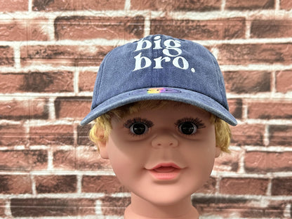 Embroidered Big Bro Big Sis Hats